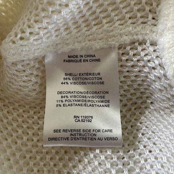 Helmet Lang Fishnet Pullover - Picture 4 of 6